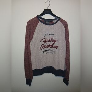 Harley Davidson Genuine Motorclothes Woman’s Crewneck Woman’s Size Large